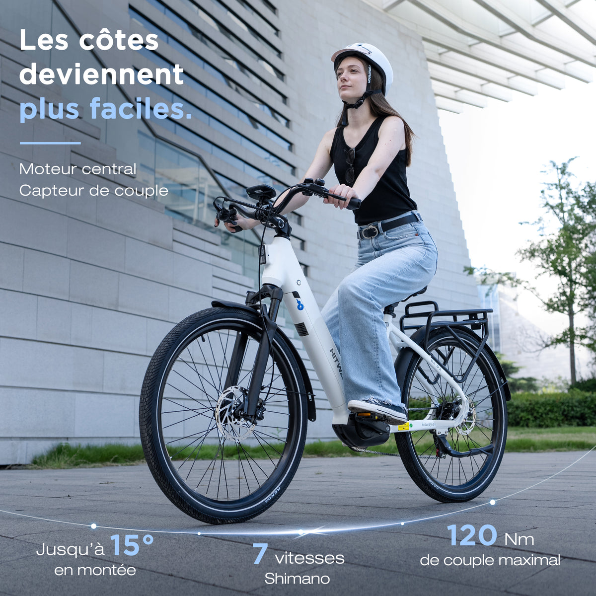 BK-S3 Vélo électrique tout-terrain de trekking