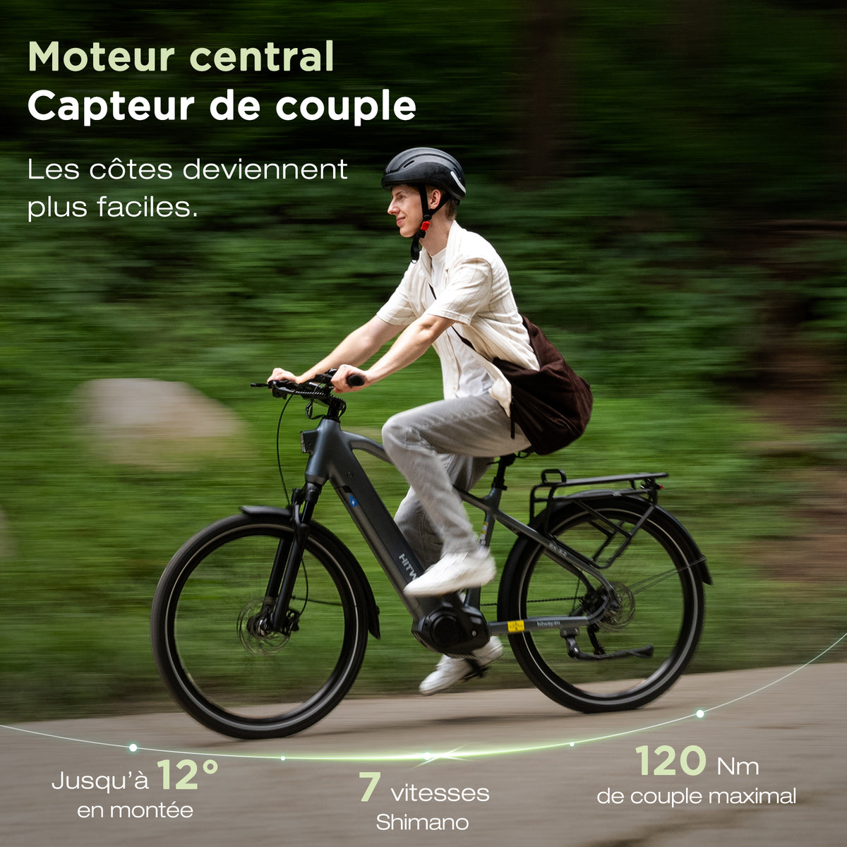 BK-S2 Vélo électrique de trekking tout-terrain
