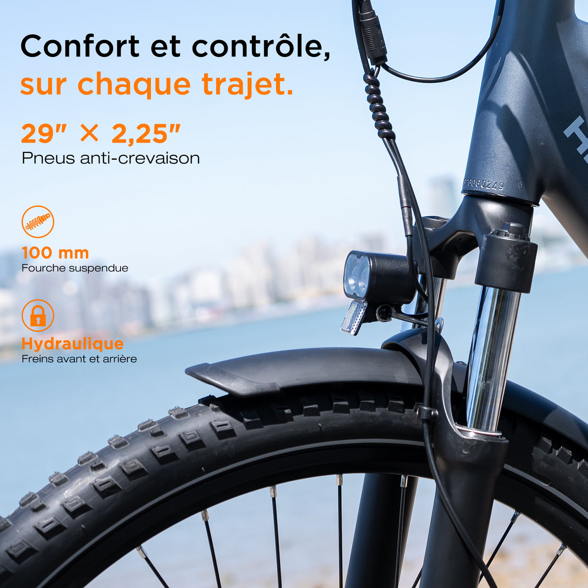 BK-U2 Vélo électrique pour les trajets urbains
