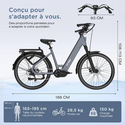 BK-S3 Vélo électrique tout-terrain de trekking