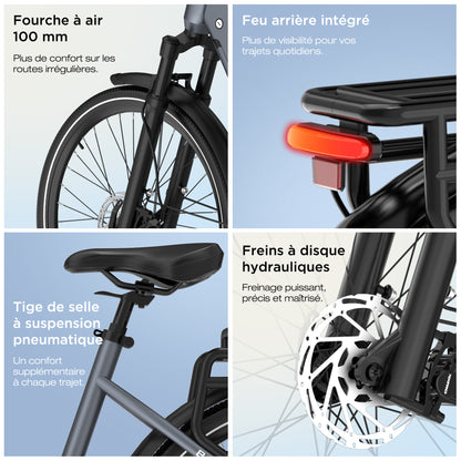 BK-S3 Vélo électrique tout-terrain de trekking