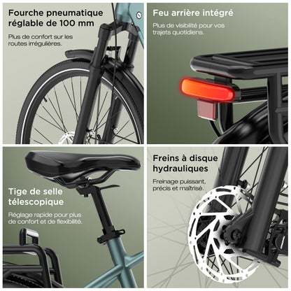 BK-S2 Vélo électrique de trekking tout-terrain