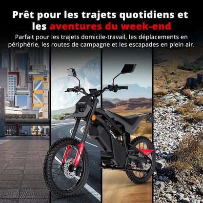 HT500 Grande motocyclette tout-terrain
