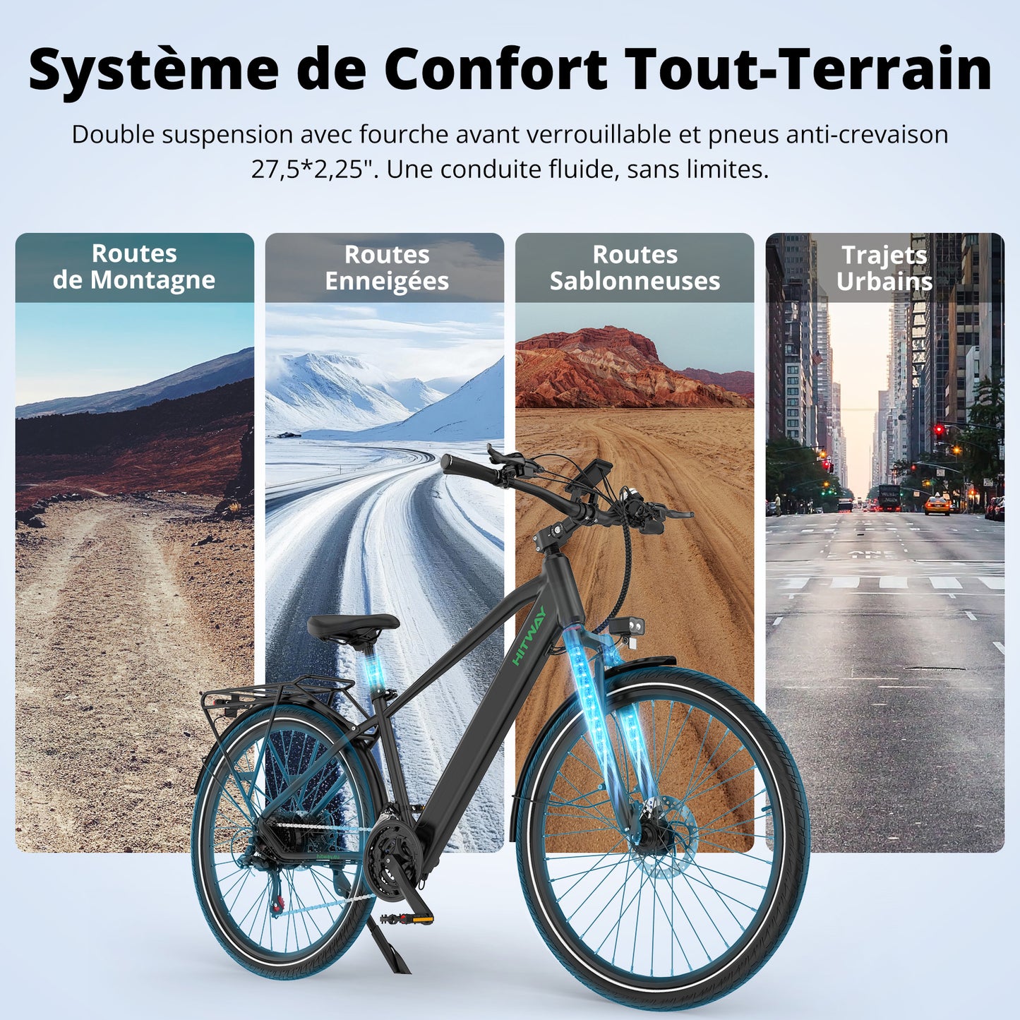 BK7S PRO Vélo électrique 27,5 pouces