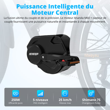 BK-U1 - Vélo électrique à moteur central