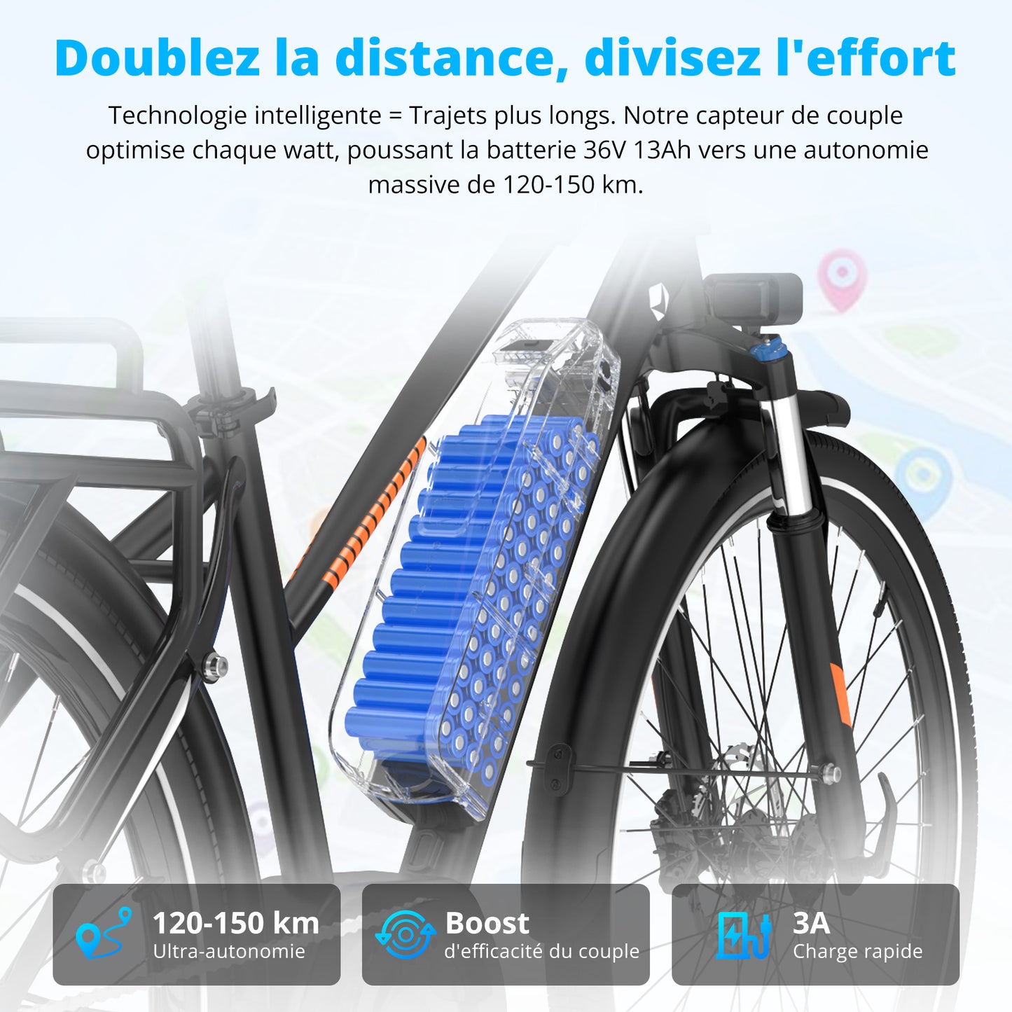 BK-U1 - Vélo électrique à moteur central