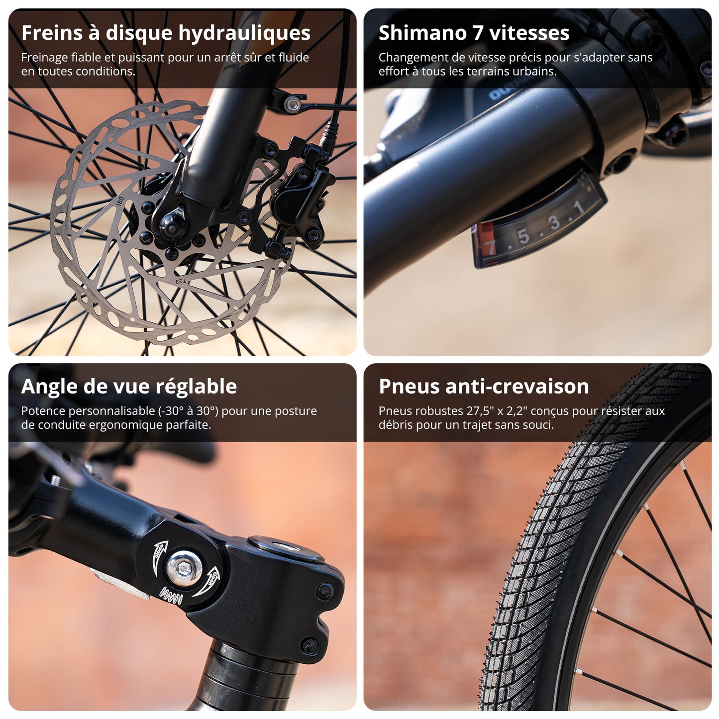 BK-U1 - Vélo électrique à moteur central