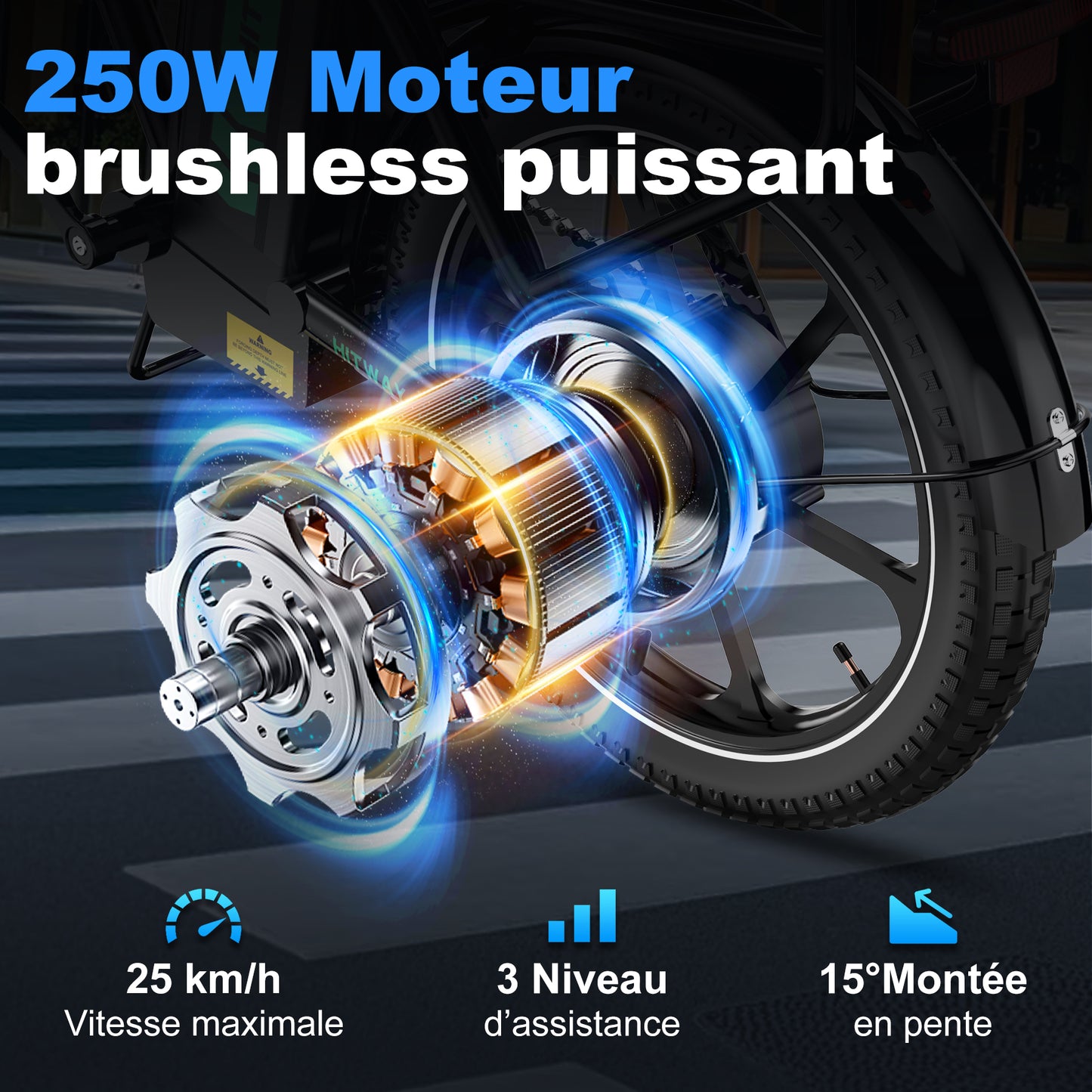 BK5SL Vélo électrique pliant