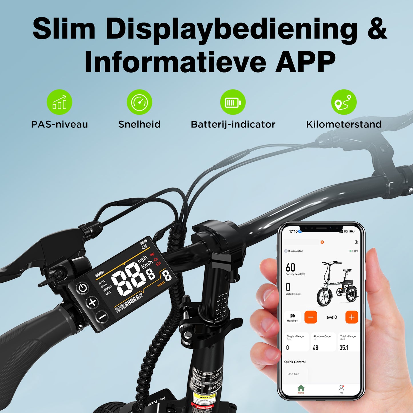 BK35S Vélo électrique pliable