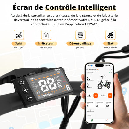 BK6S L1 Vélo électrique pliant