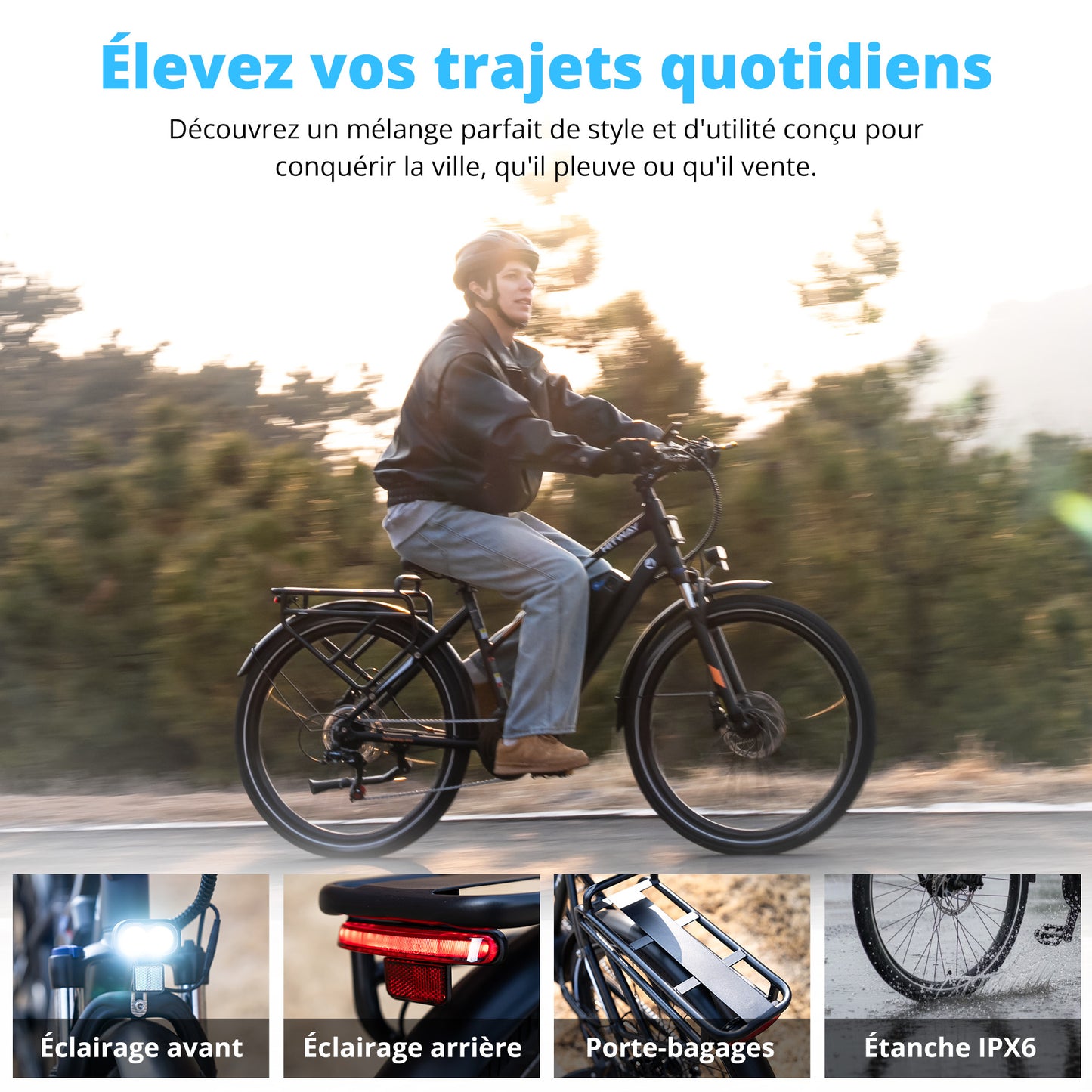 BK-U1 - Vélo électrique à moteur central