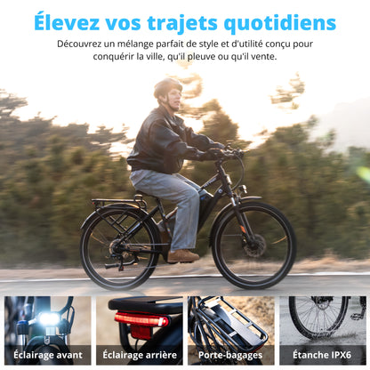 BK-U1 - Vélo électrique à moteur central