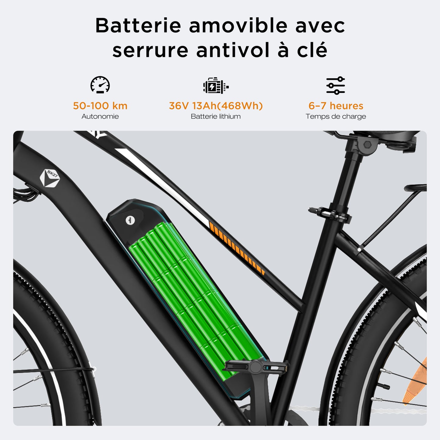 BK27S Vélo électrique urbain