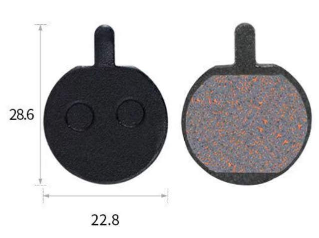 Plaquettes de Frein pour Vélo Électrique (2 Pièces)