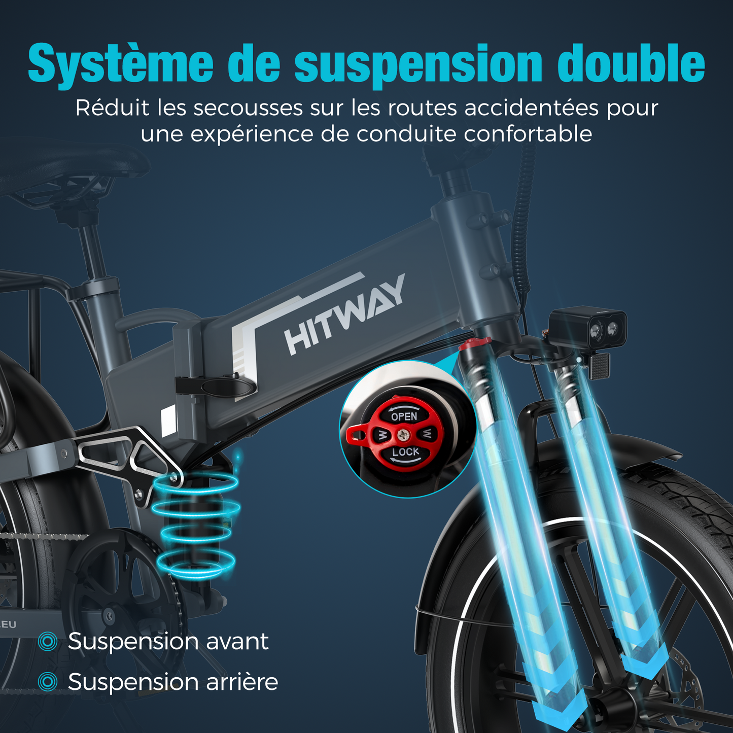 BK10S PRO Vélo électrique pliant