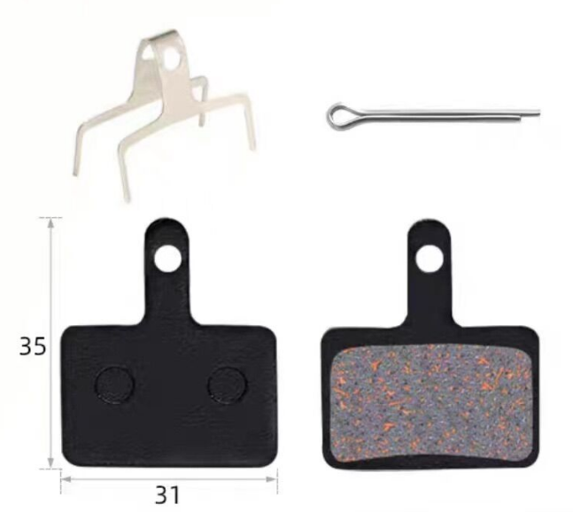Plaquettes de Frein pour Vélo Électrique (2 Pièces)