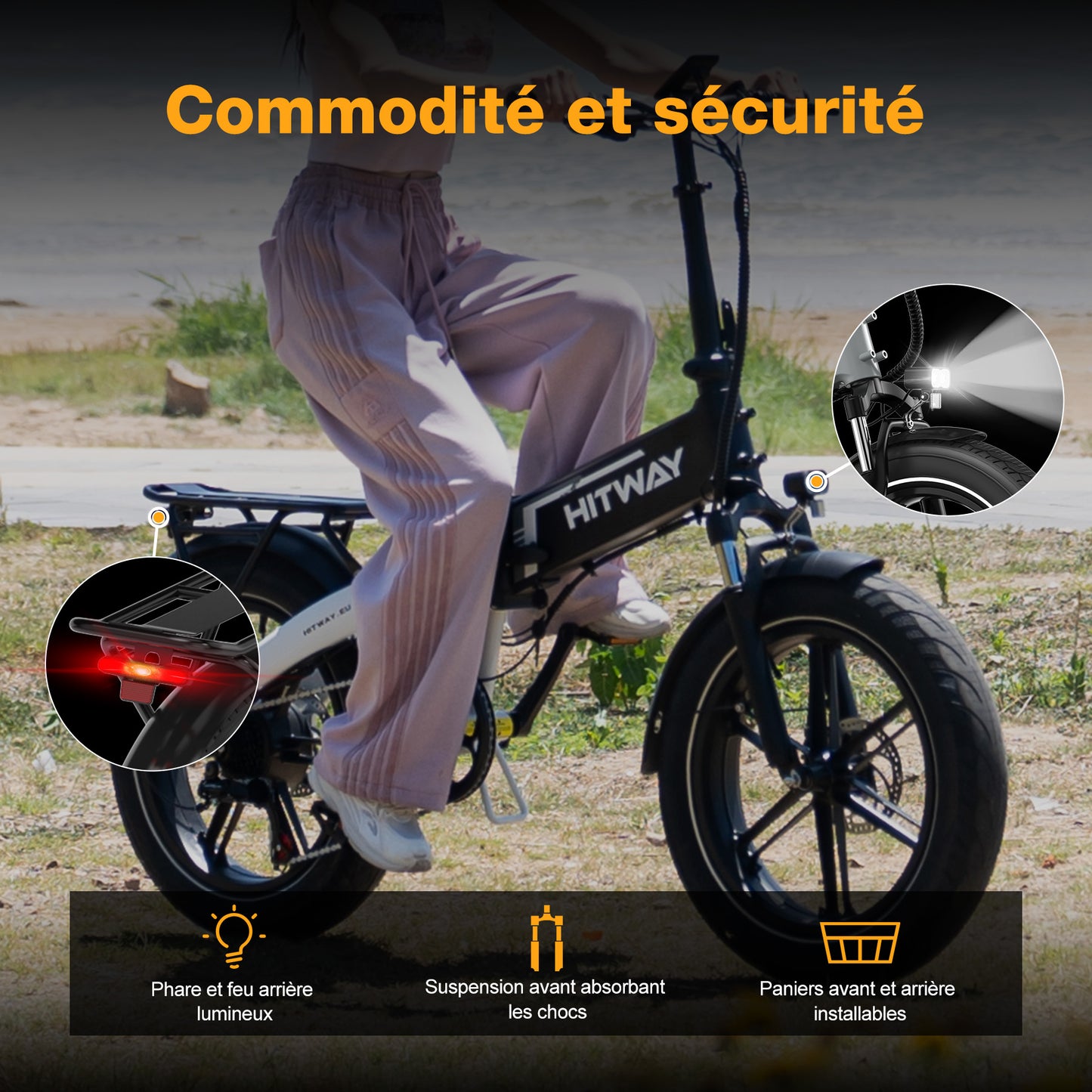 BK10S Vélo électrique pliant