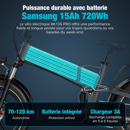 BK10S PRO Vélo électrique pliant