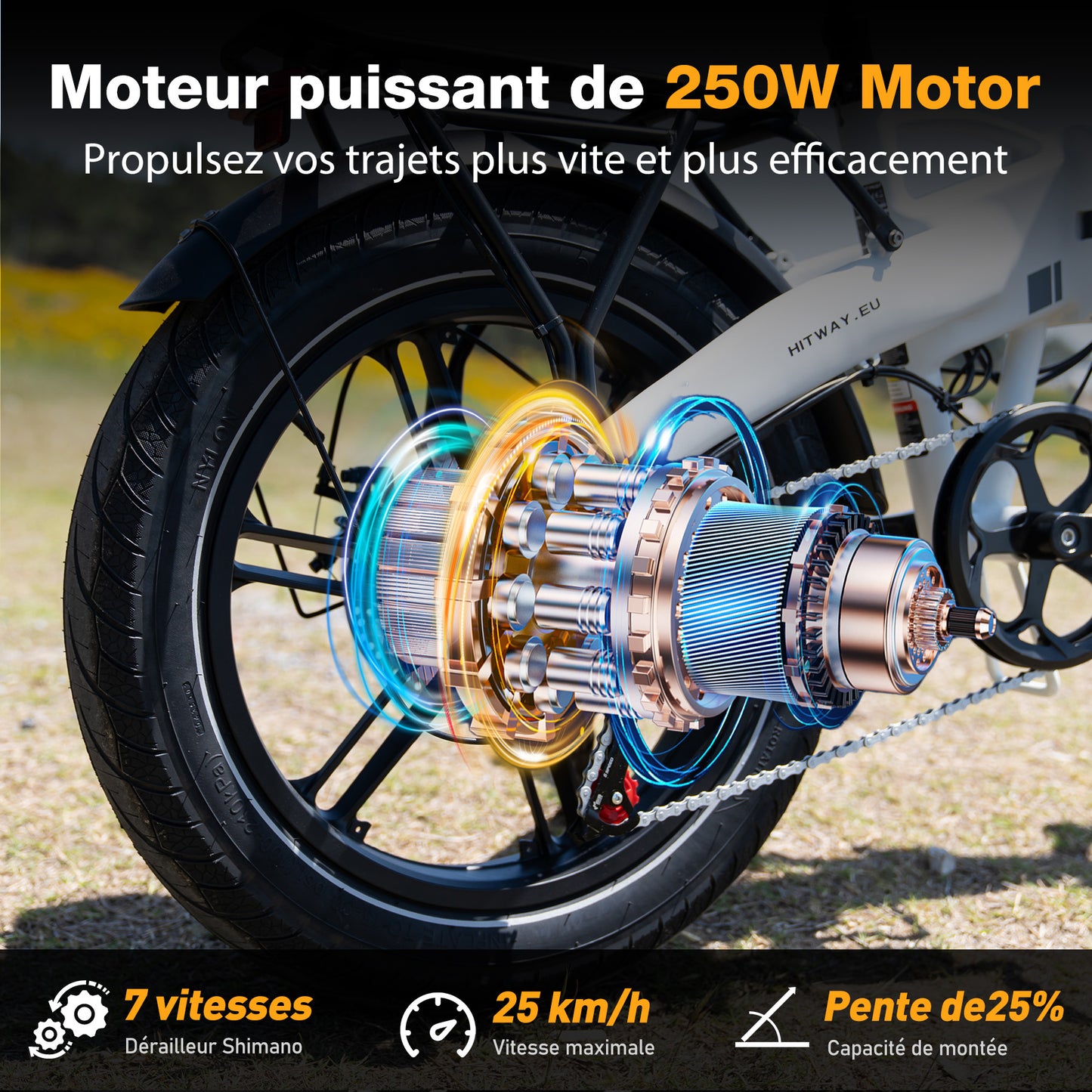 BK10S Vélo électrique pliant
