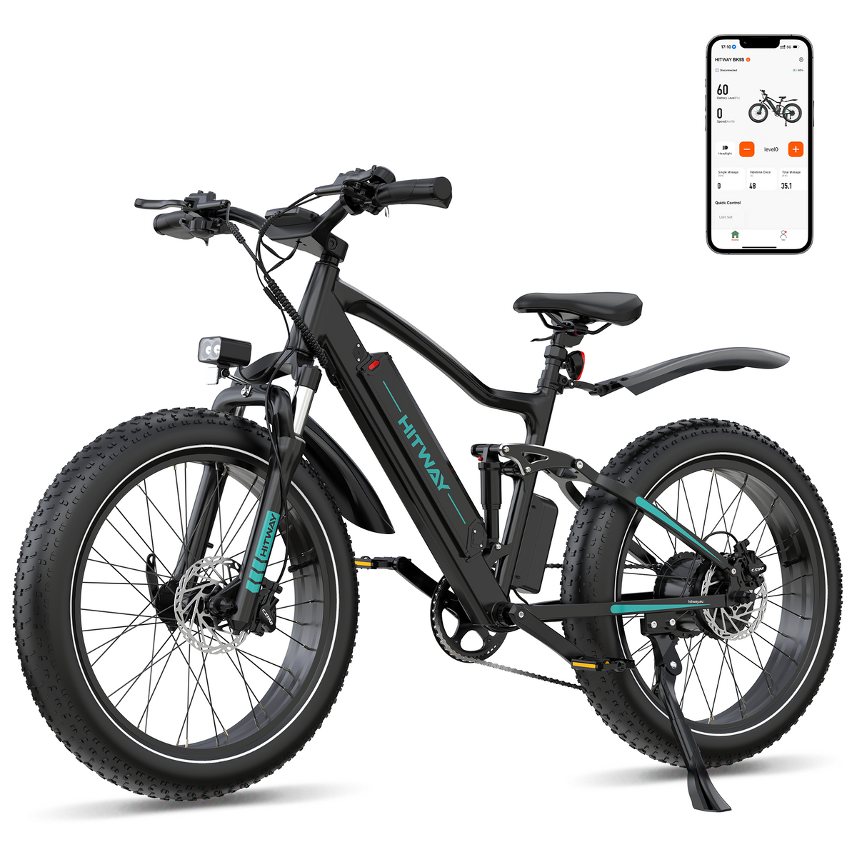 BK9S Vélo électrique Fat Bike