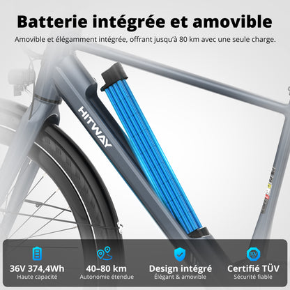 BK19 PRO Vélo électrique à courroie