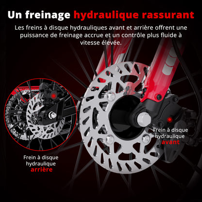 HT500 Grande motocyclette tout-terrain