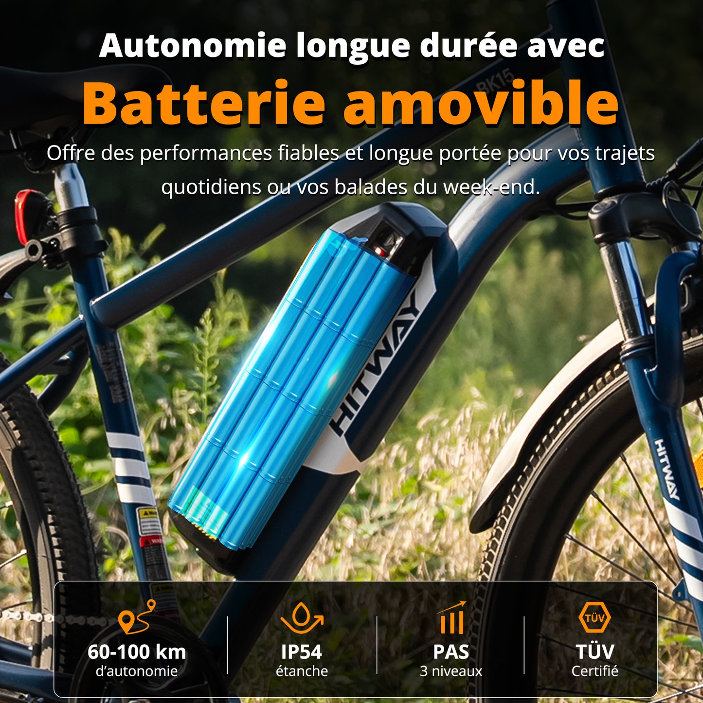 BK15 Pro 27.5 pouces Vélo électrique