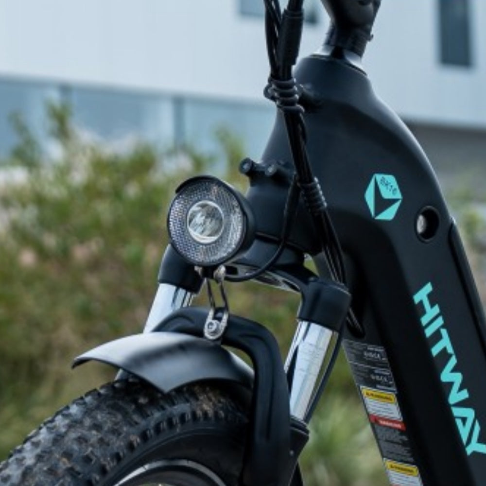 Feu avant pour vélo électrique