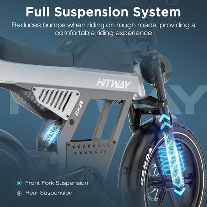 BK28 Vélo électrique à roues fat Tyre