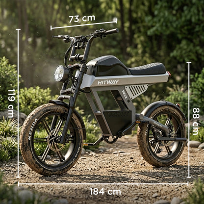 BK28 Vélo électrique à roues fat Tyre