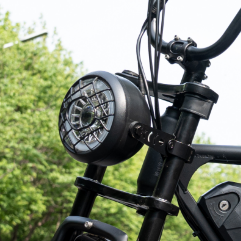 Feu avant pour vélo électrique