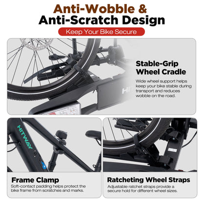 Support pour vélos à 2 e-bicycles
