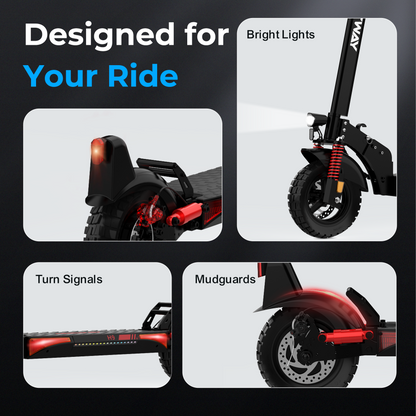 H9 & H9 Pro Trottinette Électrique Pliable