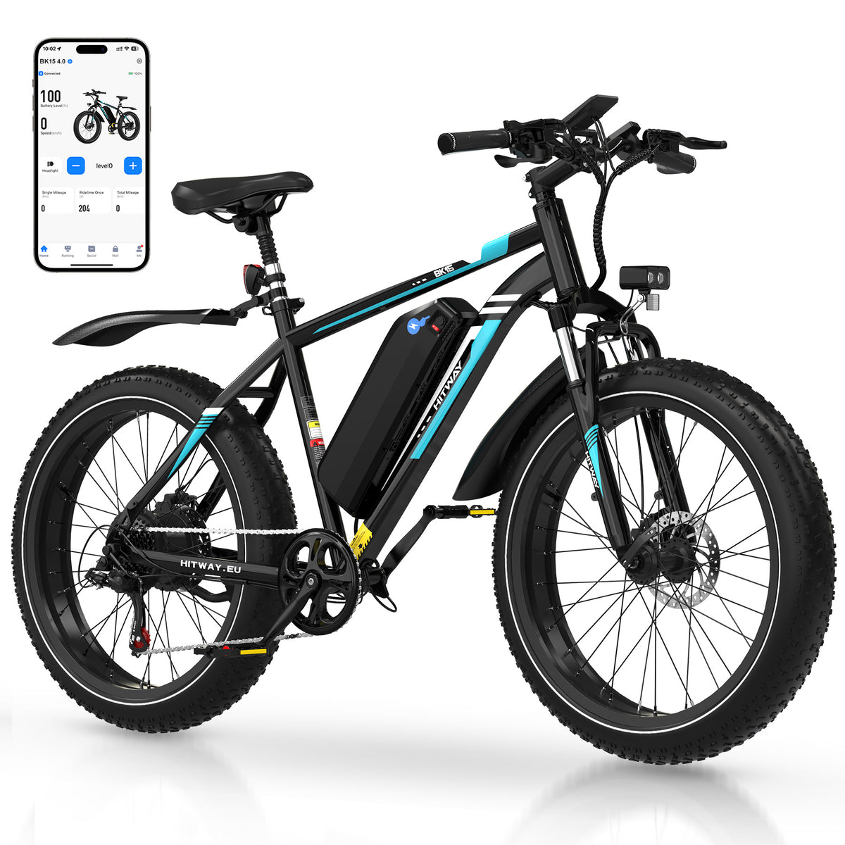BK15 4.0 Vélo électrique à pneus larges