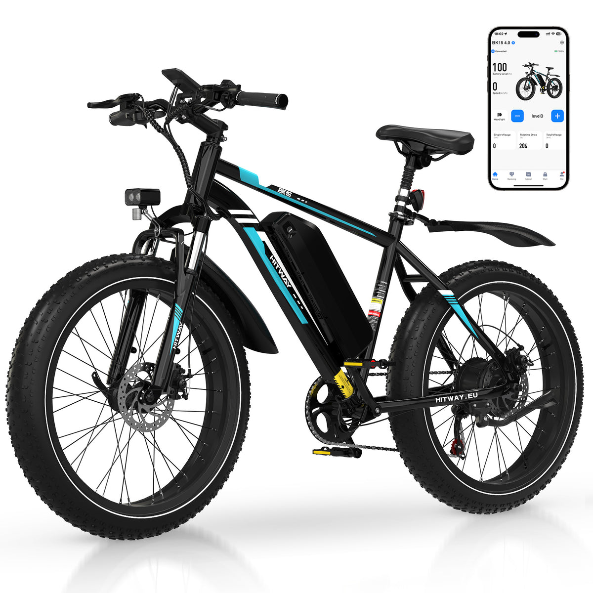 BK15 4.0 Vélo électrique à pneus larges