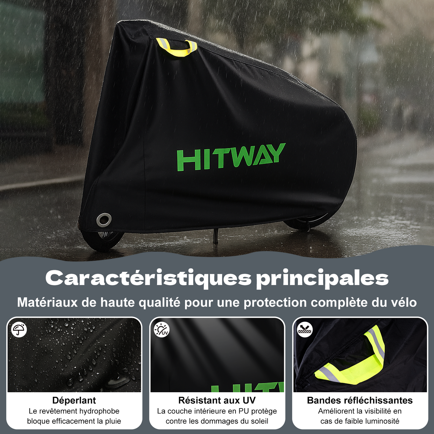 Housse de Vélo Imperméable 420D