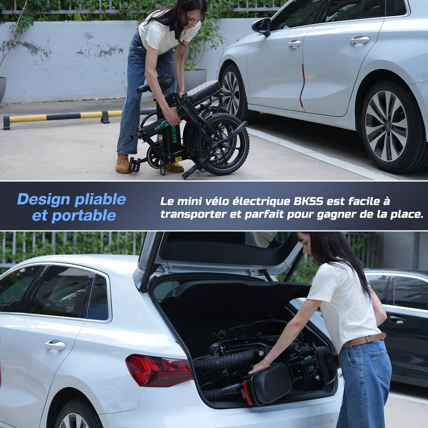 BK5SL Vélo électrique pliant