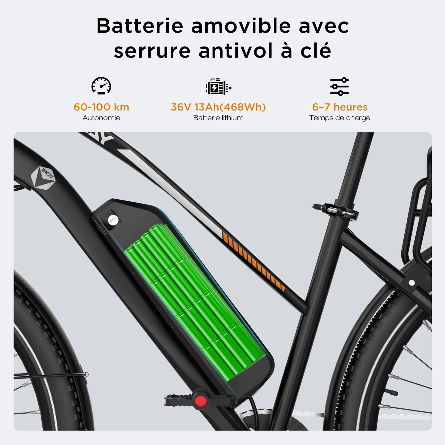 BK27S Vélo électrique urbain