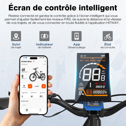 BK33 Vélo électrique à moteur central