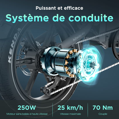 BK28 Vélo électrique à roues Fat Tyre