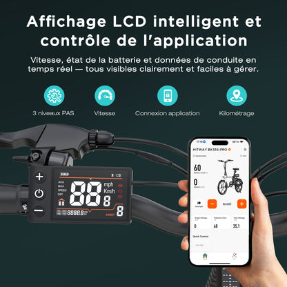 BK35S PRO 20" Vélo électrique pliable