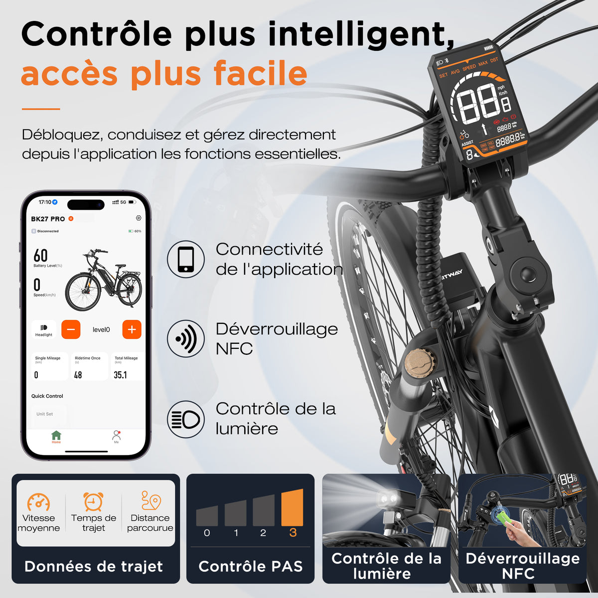 BK27 Pro Vélo électrique