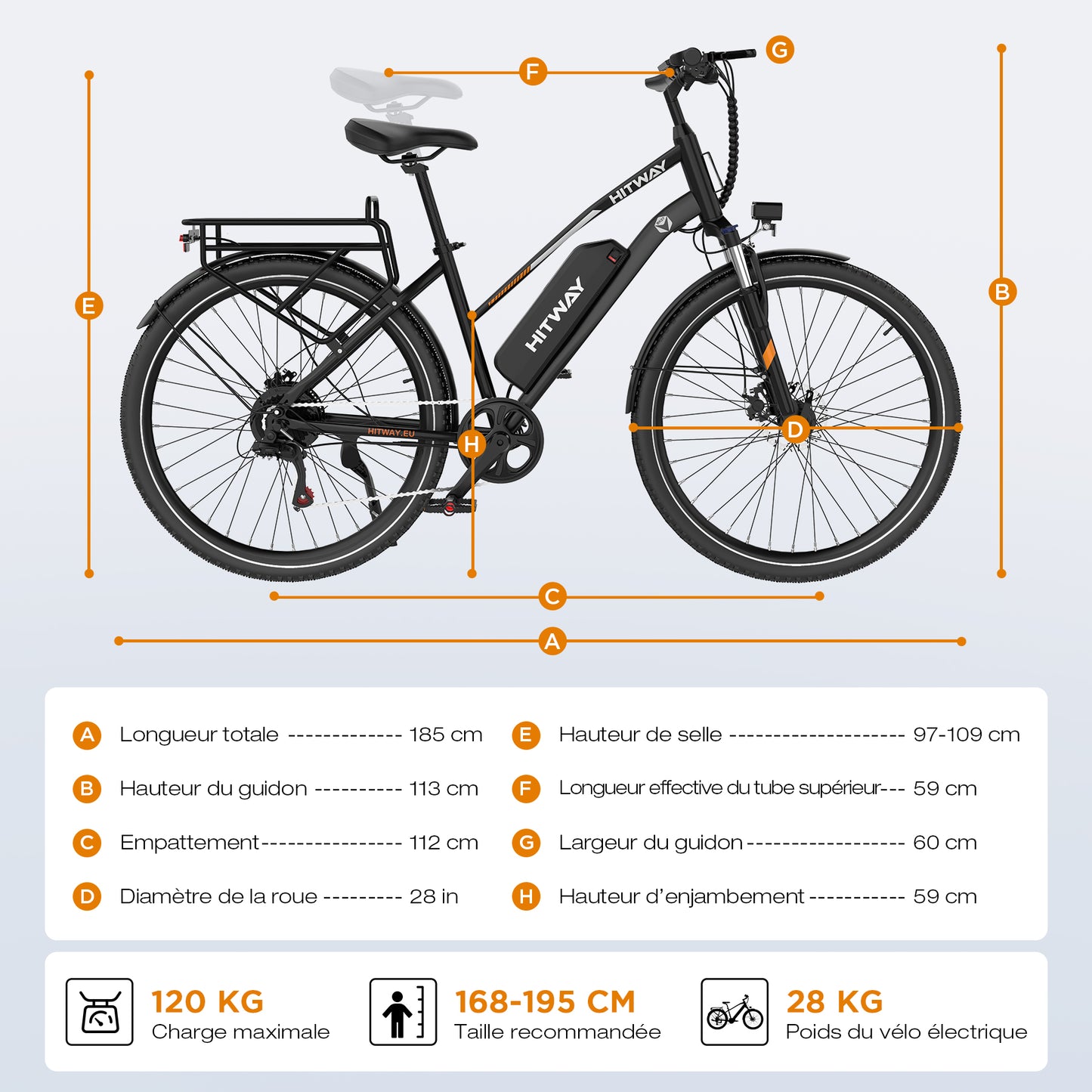 BK27S Vélo électrique urbain