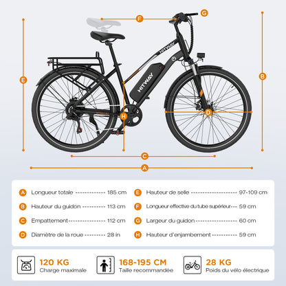 BK27S Vélo électrique urbain