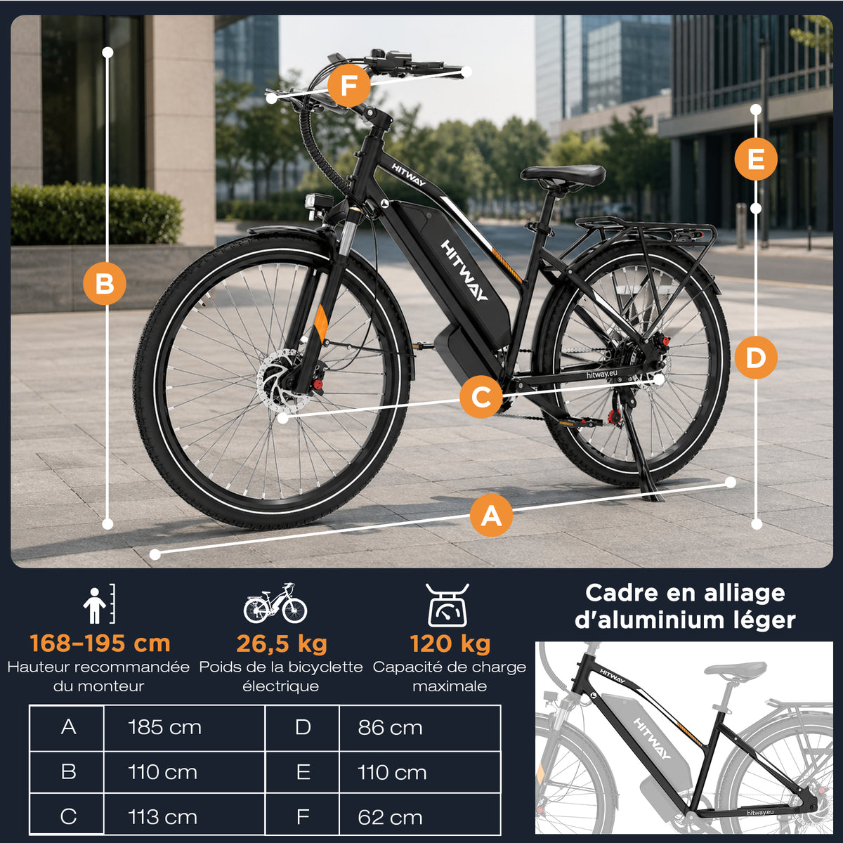 BK27 Pro Vélo électrique