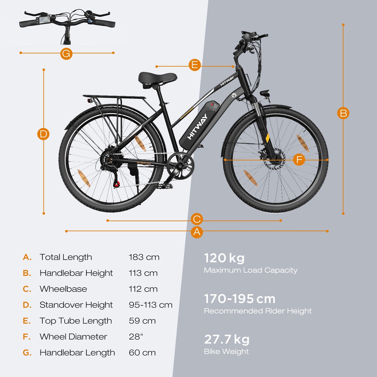 BK27S Vélo électrique urbain