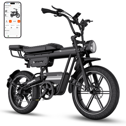 BK30 Vélo électrique à pneus larges