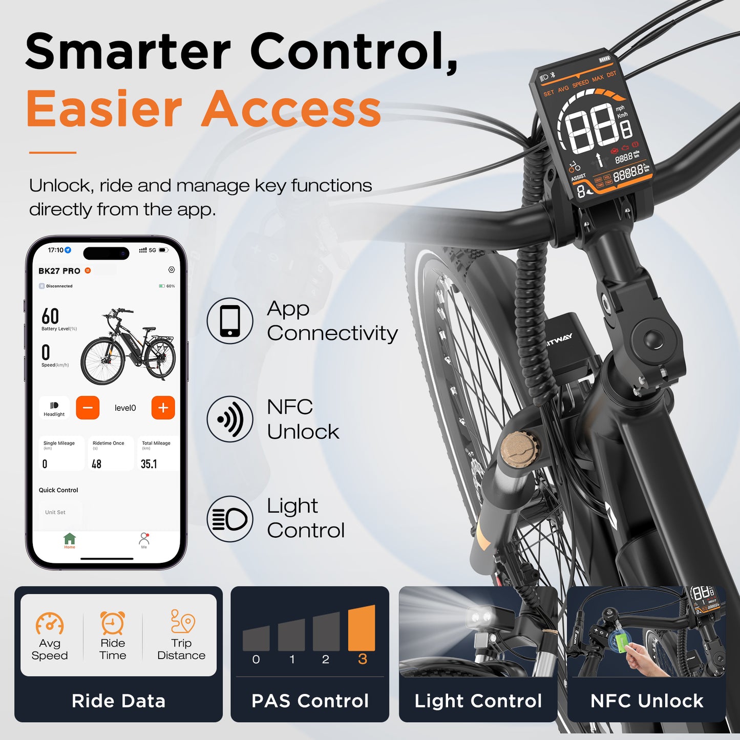 BK27 Pro Vélo électrique